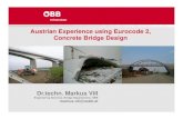 Austrian Experience using Eurocode 2, Concrete Bridge ...