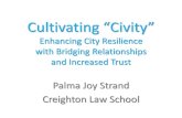 Cultivating “Civity” Enhancing City Resilience with ...