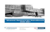 Shared Resources Handbook