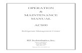 OPERATION MAINTENANCE MANUAL AC800 - MAHLE