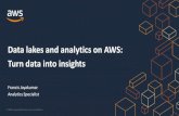 Data lakes and analytics on AWS: Turn data into insights