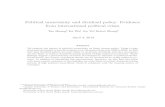 Political uncertainty and dividend policy: Evidence from ...