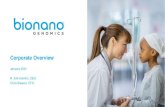 Corporate Overview - Bionano Genomics