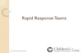 Rapid Response Teams - CHP