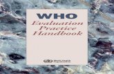 Evaluation Practice Handbook - WHO