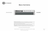 Macro-Tech Series