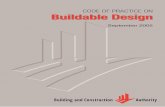 CODE OF PRACTICE ON Buildable Design