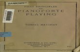 FIRST PRINCIPLES PIANOFORTE PLAYING - Internet Archive