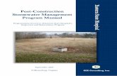 Post-Construction Stormwater Management Program Manual