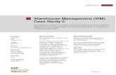 Warehouse Management (WM) Case Study II