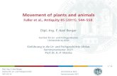 Movement of plants and animals - Universität zu Köln