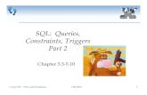 SQL: Queries, Constraints, Triggers Part 2