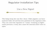 Regulator Installation Tips - Rego Products
