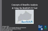 Concepts of Benefits Analysis & Using the BenMAP-CE Tool