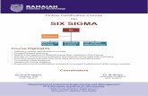 Online Certification Course On SIX SIGMA