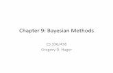 Chapter 9: Bayesian Methods