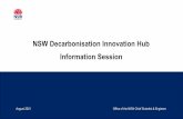 NSW Decarbonisation Innovation Hub Information Session