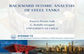 BACKWARD SEISMIC ANALYSIS OF STEEL TANKS