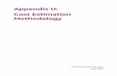 Appendix U: Cost Estimation Methodology - SDForward