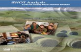 SWOT Analysis A tool for making better business decisions