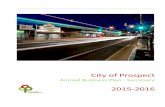 City of Prospect 2015-2016