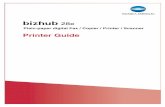 bizhub 28e Printer Guide - OES-Solutions