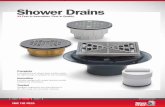 Shower Drains - Sioux Chief Manufacturing