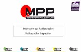 Inspection par Radiographie Radiographic Inspection