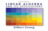 Linear Algebra and Its Applications (Fourth Edition)
