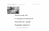 Journal of Computational Analysis and Applications