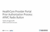 HealthCare Provider Portal Prior Authorization Process ...