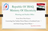 Republic Of IRAQ Ministry Of Electricity