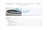 Enigma - Cycles version 0.1 - beta