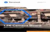 L26 Cement Board - tenmat.com