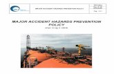 MAJOR ACCIDENT HAZARDS PREVENTION POLICY