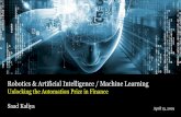 Robotics & Artificial Intelligence / Machine Learning