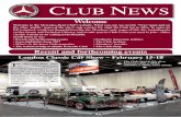 CLUB NEWS - Mercedes-Benz Club