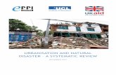 URBANISATION AND NATURAL DISASTER A SYSTEMATIC REVIEW