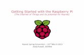 Getting Started with the Raspberry Pi - RAYNET-UK
