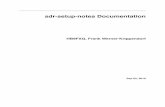 sdr-setup-notes Documentation