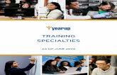 TRAINING SPECIALTIES - Year Up