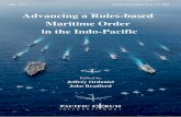 in the Indo-Pacific Maritime Order Advancing a Rules-based
