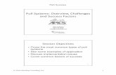 Pull Systems: Overview, Challenges and Success Factors