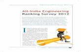 All-India Engineering Ranking Survey 2012