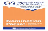 Nomination Packet - NC