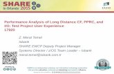 Performance Analysis of Long Distance CF, PPRC, and I/O ...