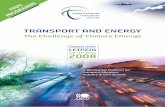 TransporT anD EnErgy