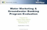 Water Marketing & Groundwater Banking Program Evaluation