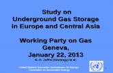 Study on Underground Gas Storage in Europe and Central ...