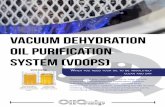 Vacuum Dehydration Oil Purification System (VDOPS)